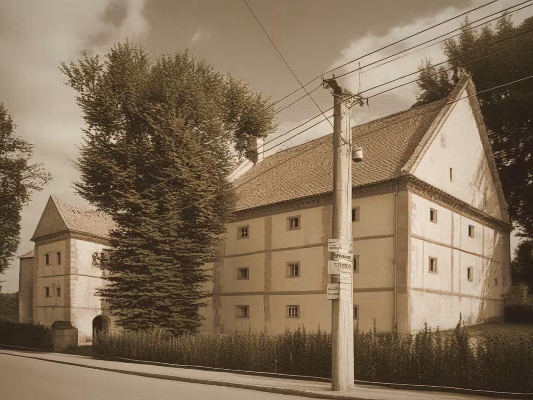 Historická podoba – zámek Ostrolovský Újezd