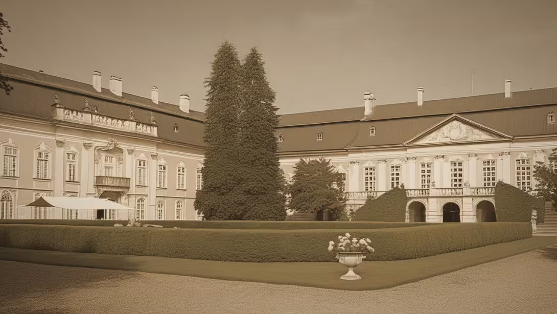 Historická podoba – zámek Petrohrad