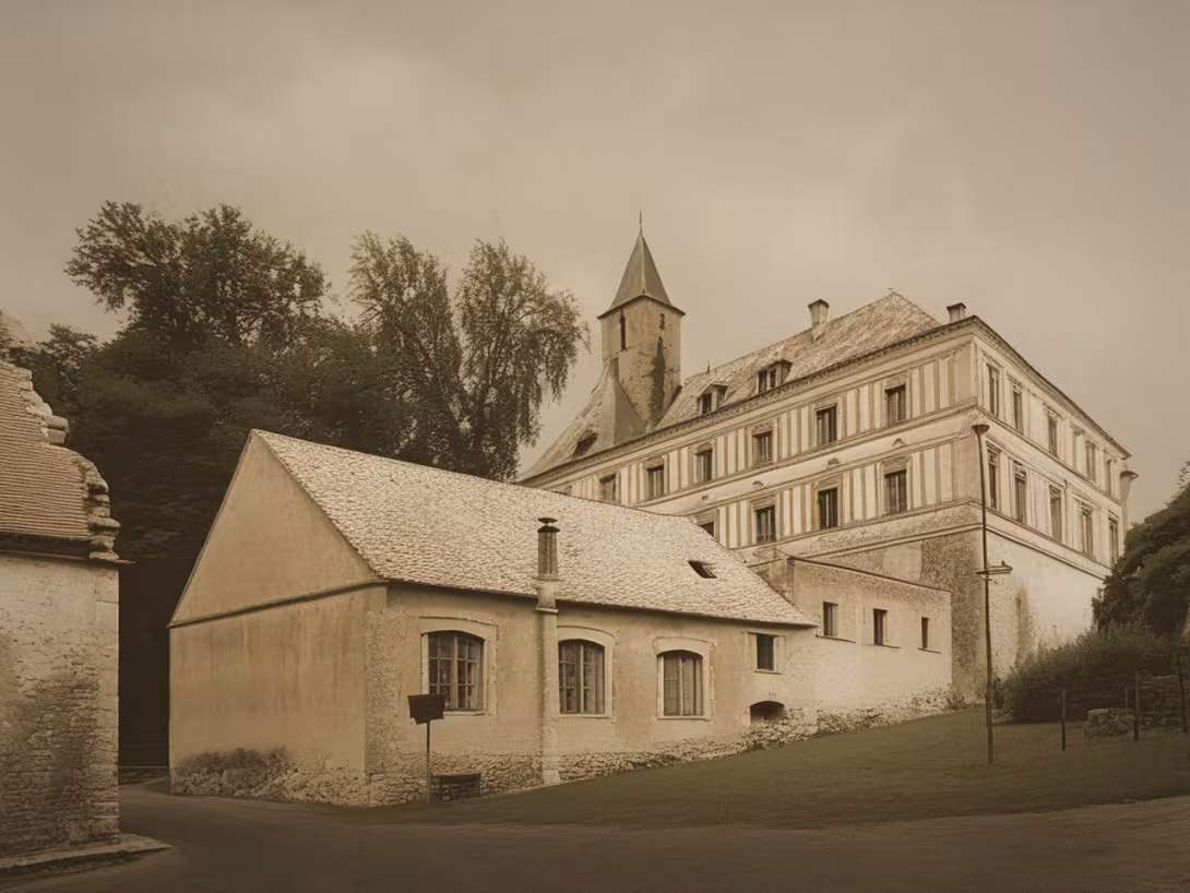 Historická podoba – zámek Radenín