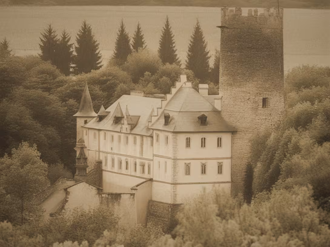 Historická podoba – zámek Starý Hrozňatov