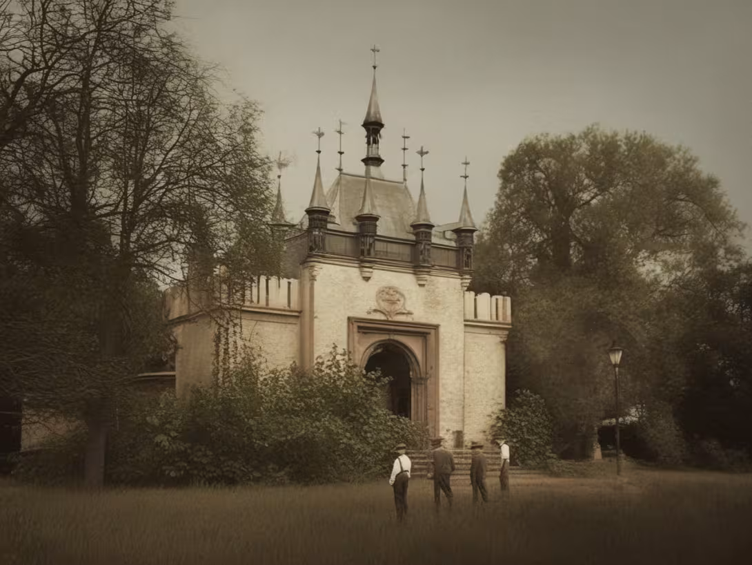 Historická podoba – Zrcadlové bludiště na Petříně