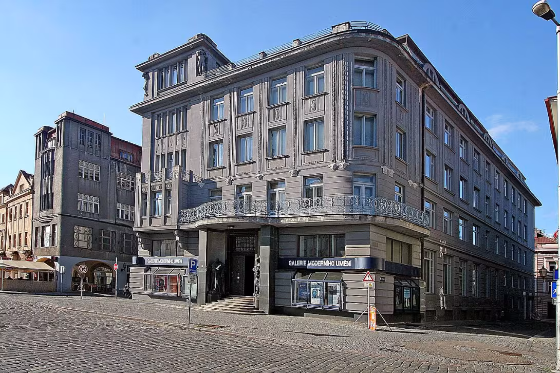 budova Galerie moderního umění v Hradci Králové