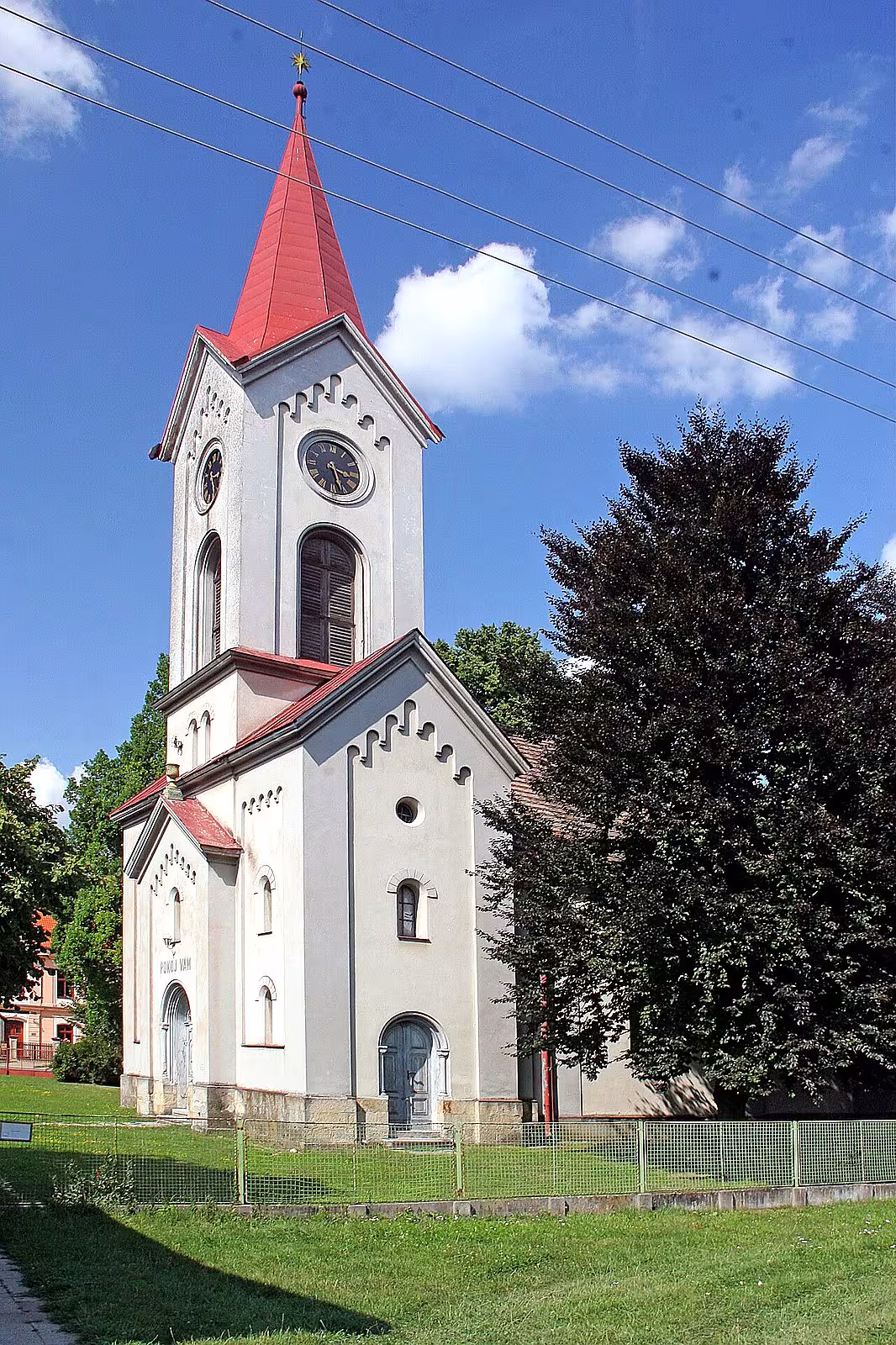 evangelický kostel v Černilově