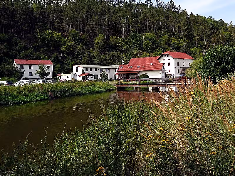 mlýn a malá vodní elektrárna ve Šlovicích