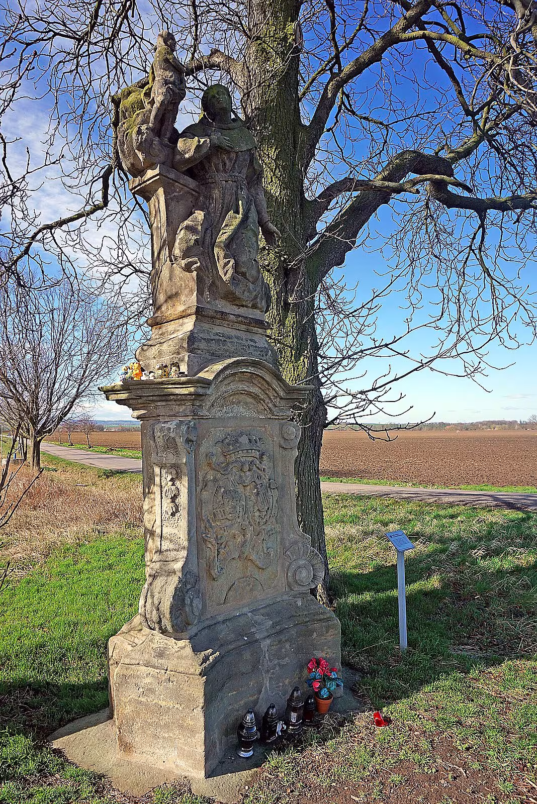 Socha svatého Antonína Paduánského (Medlešice)