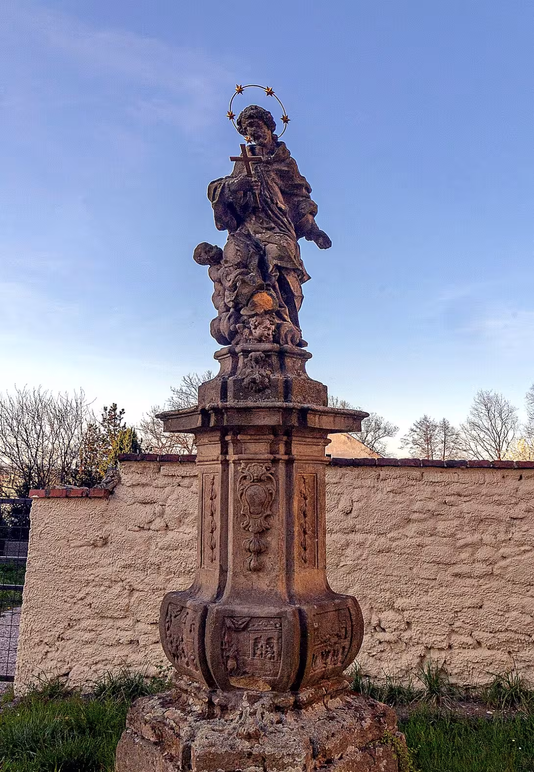 Socha svatého Jana Nepomuckého v Bakově nad Jizerou