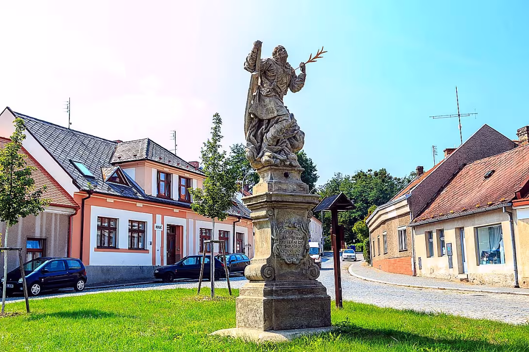 Socha svatého Vavřince (Heřmanův Městec)