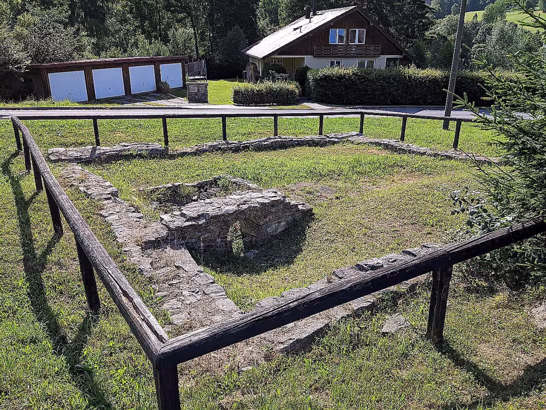 Středověká úpravna zlatých rud