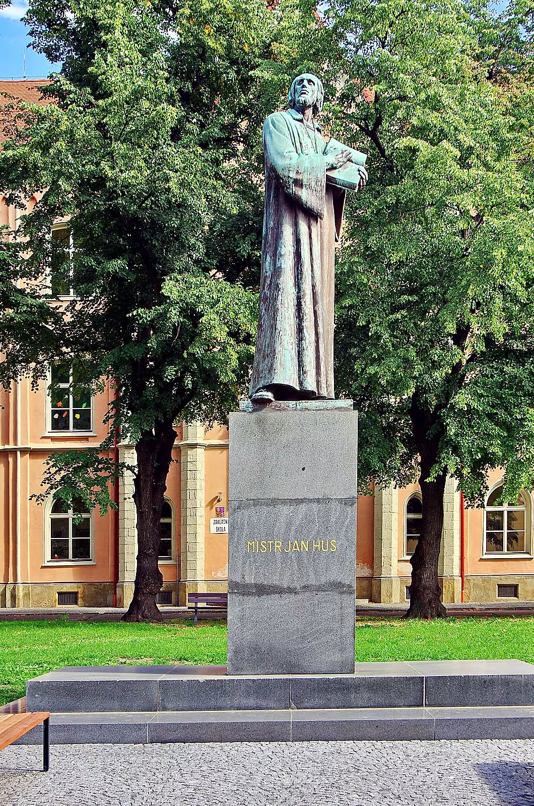 pomník Jana Husa