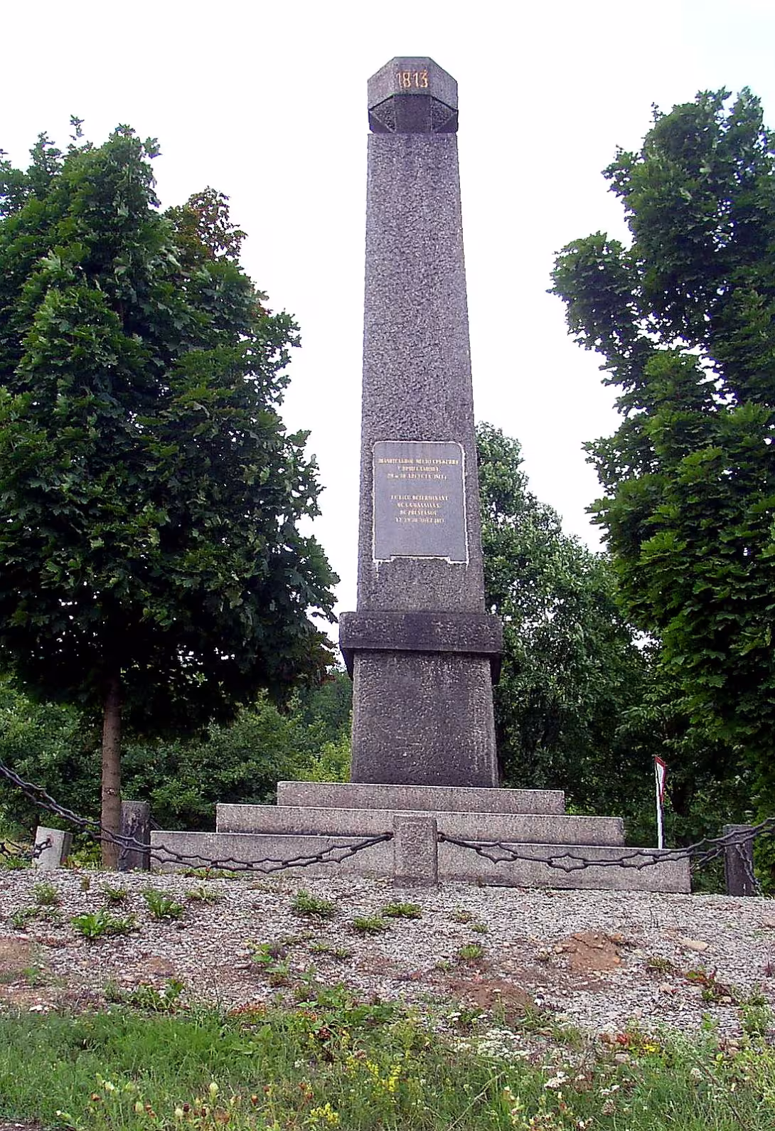 pomník bitvy roku 1813 (Přestanov)
