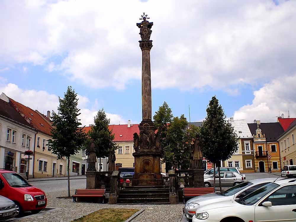 sloup Nejsvětější Trojice (Klášterec nad Ohří)
