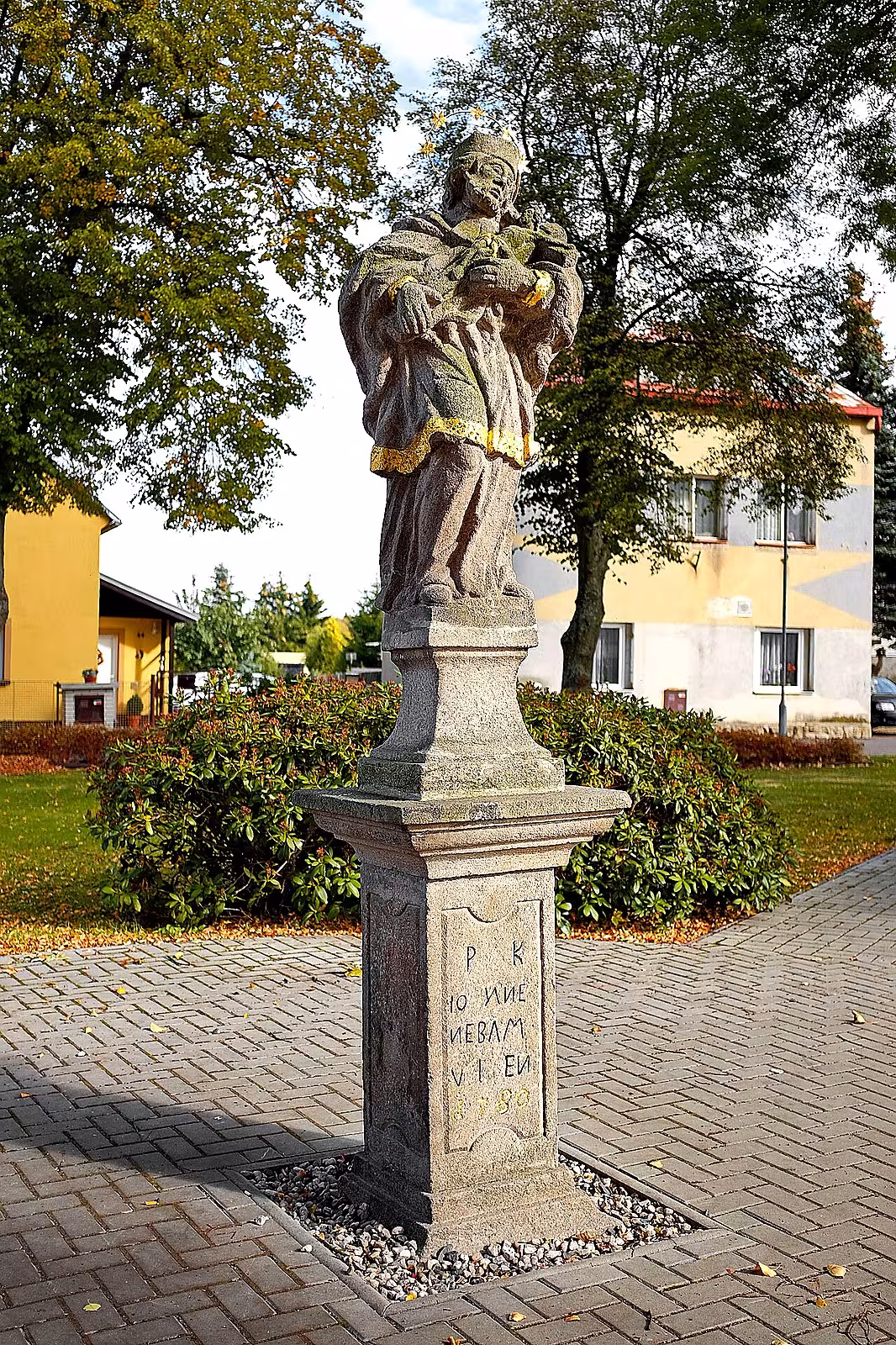 socha svatého Jana Nepomuckého (Krásné Údolí)