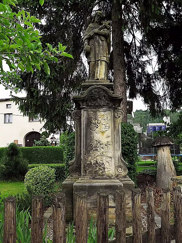 socha svatého Jana Nepomuckého (Sušice - Moravská Třebová)