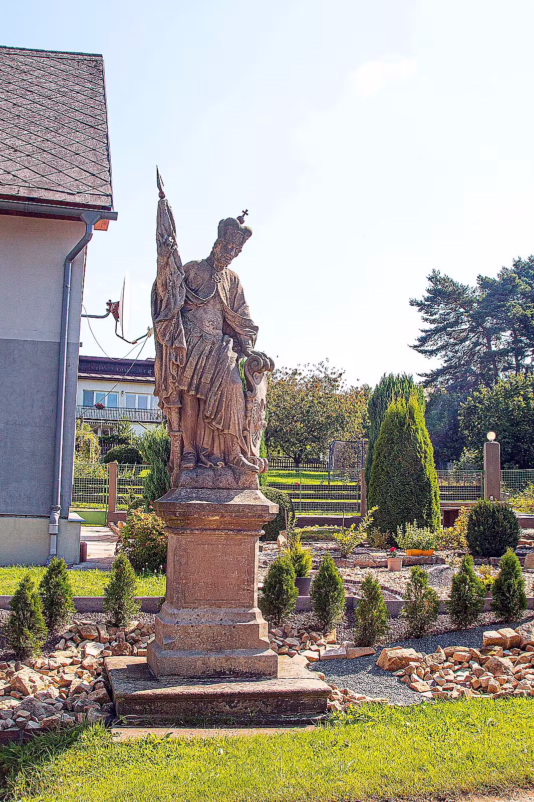 socha svatého Václava (Velká Ledhuje)