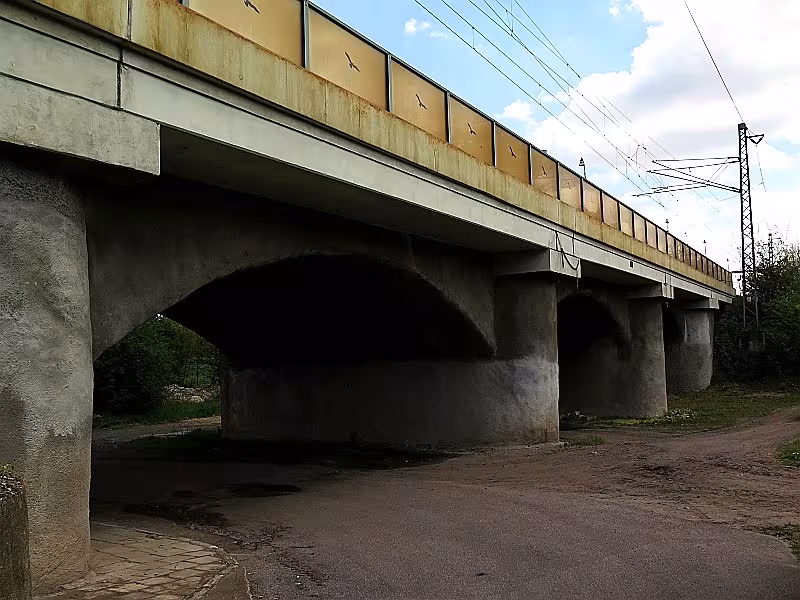 železniční most v Bohušovicích nad Ohří