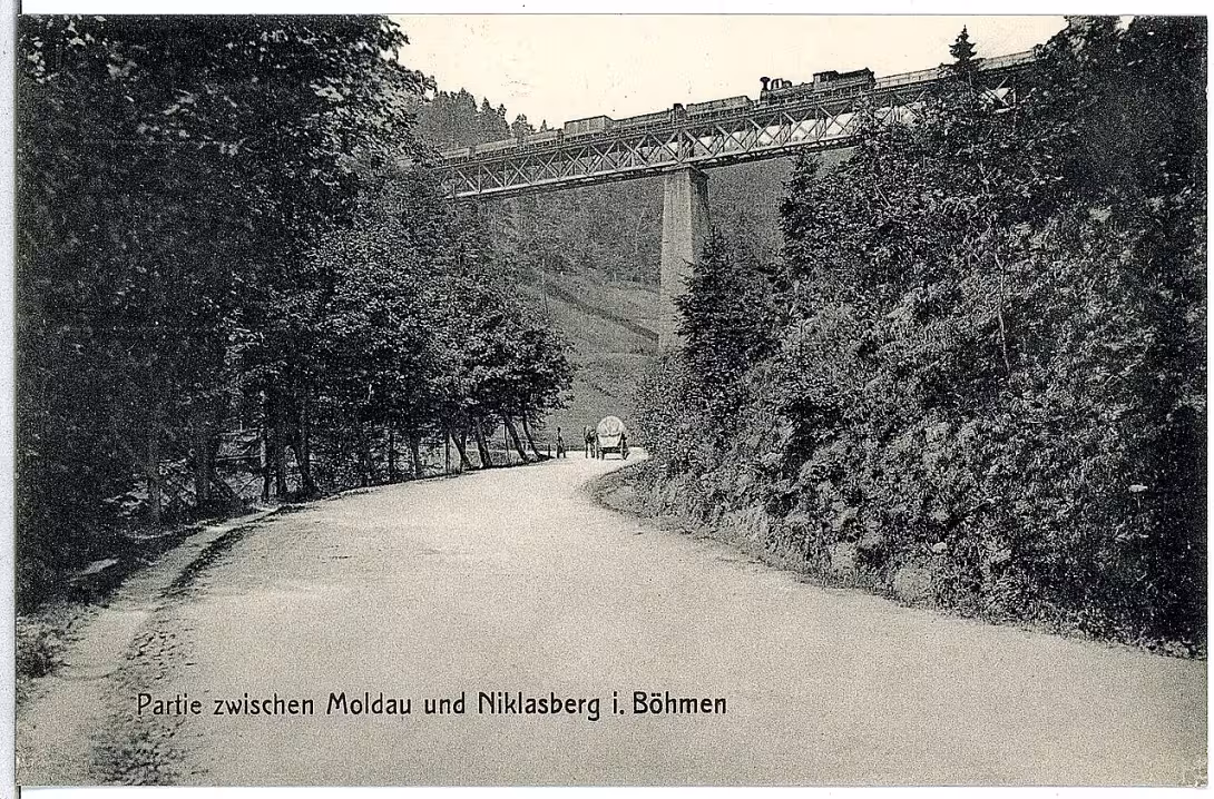 železniční viadukt v Mikulově