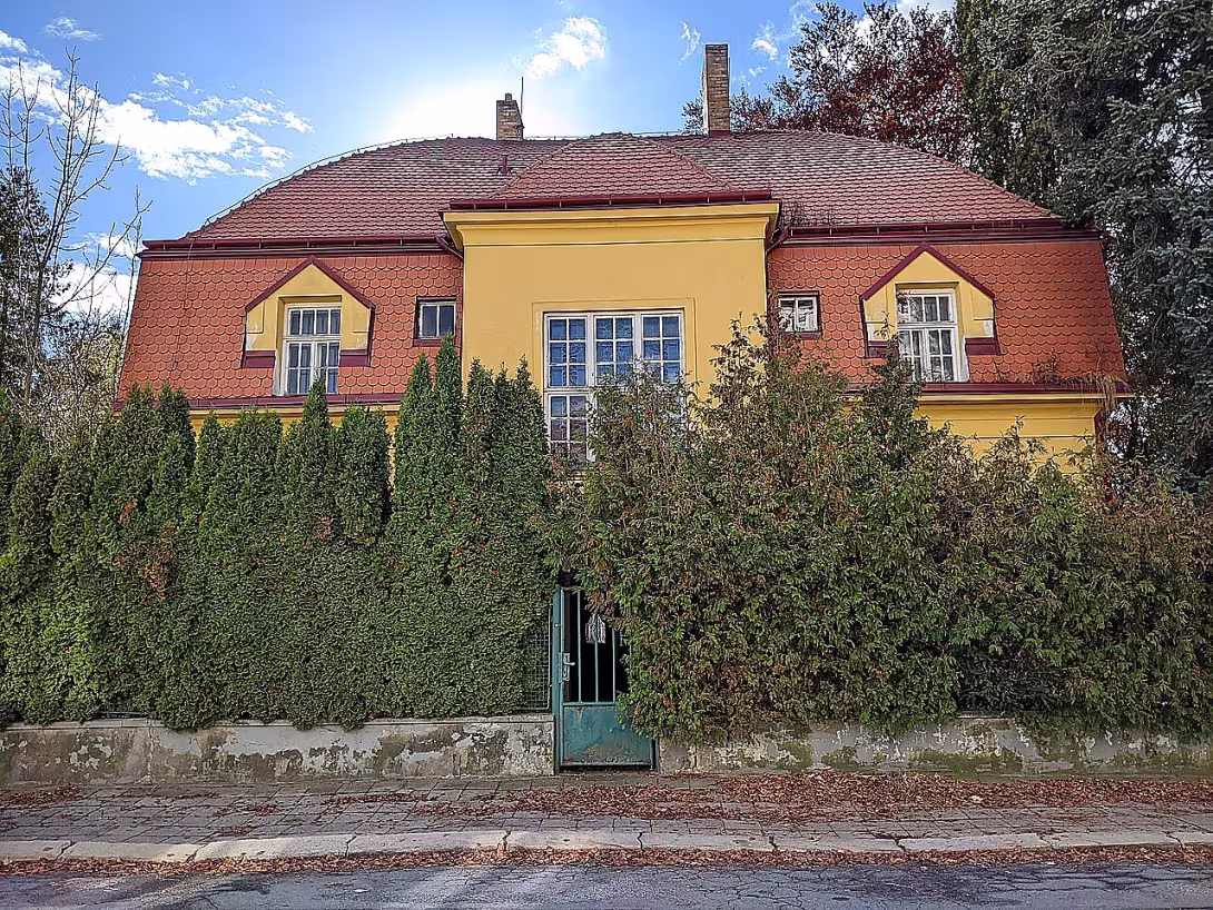 vila Rudolfa Inderky se zahradou