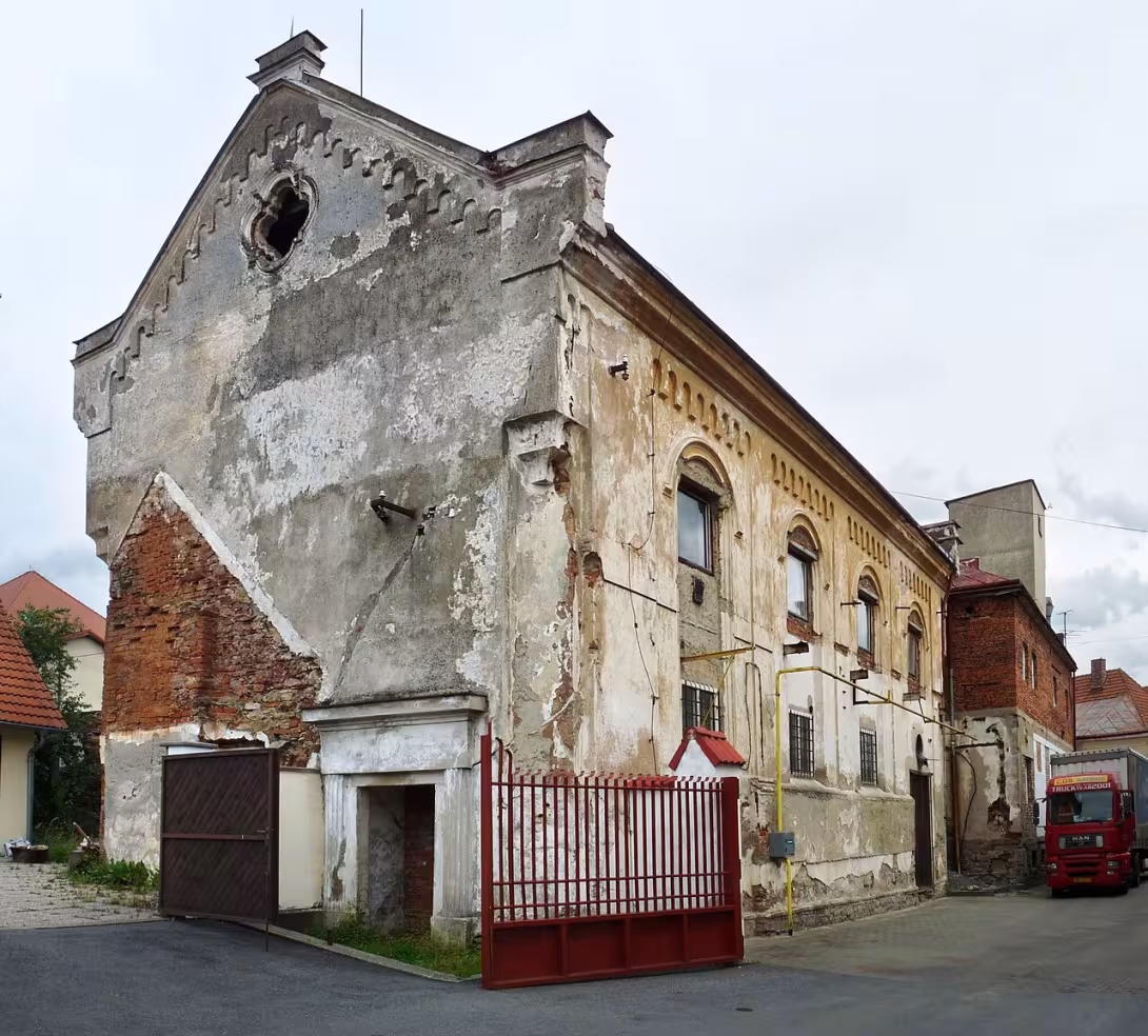 Dnešní pohled – Synagoga v Pacově