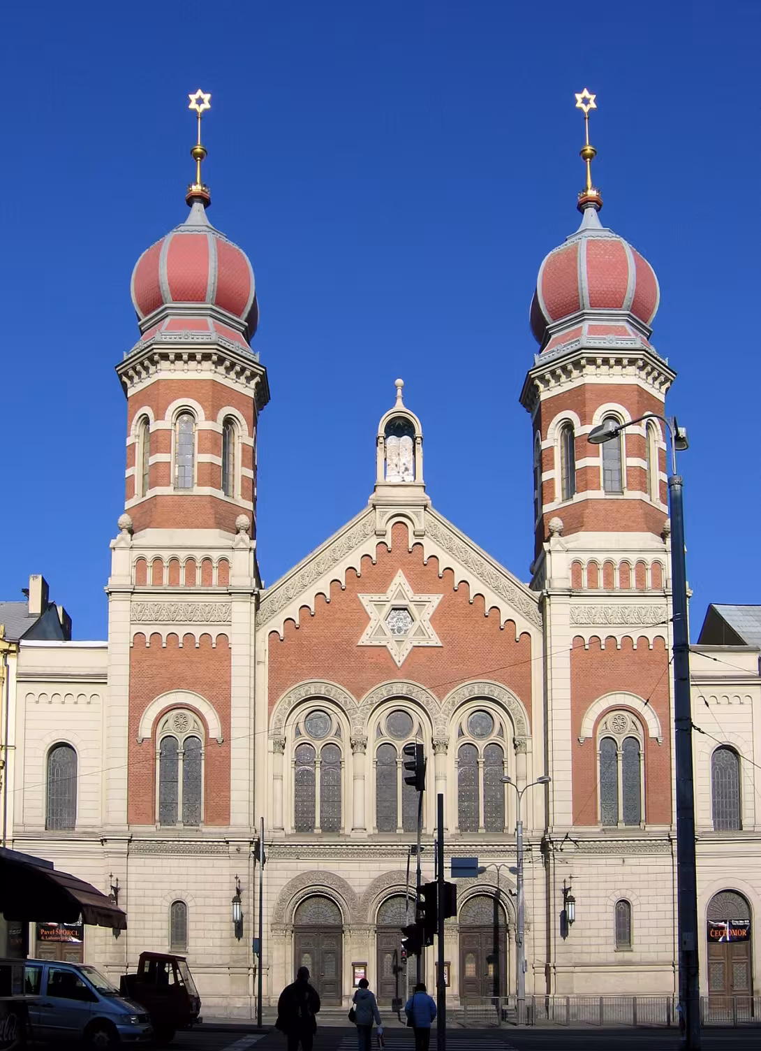 Dnešní pohled – Velká synagoga