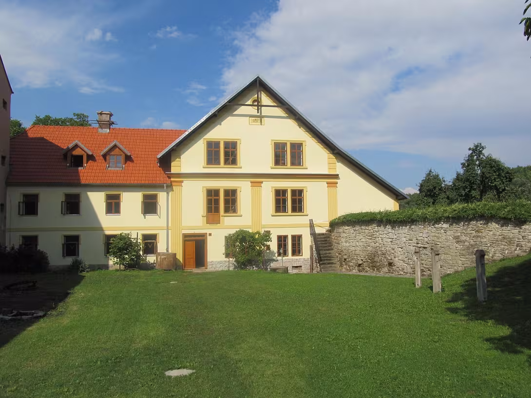 Heutige Ansicht – Vernerův vodní mlýn