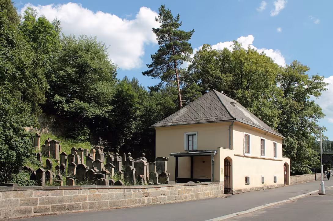 Heutige Ansicht – Židovský hřbitov v Turnově