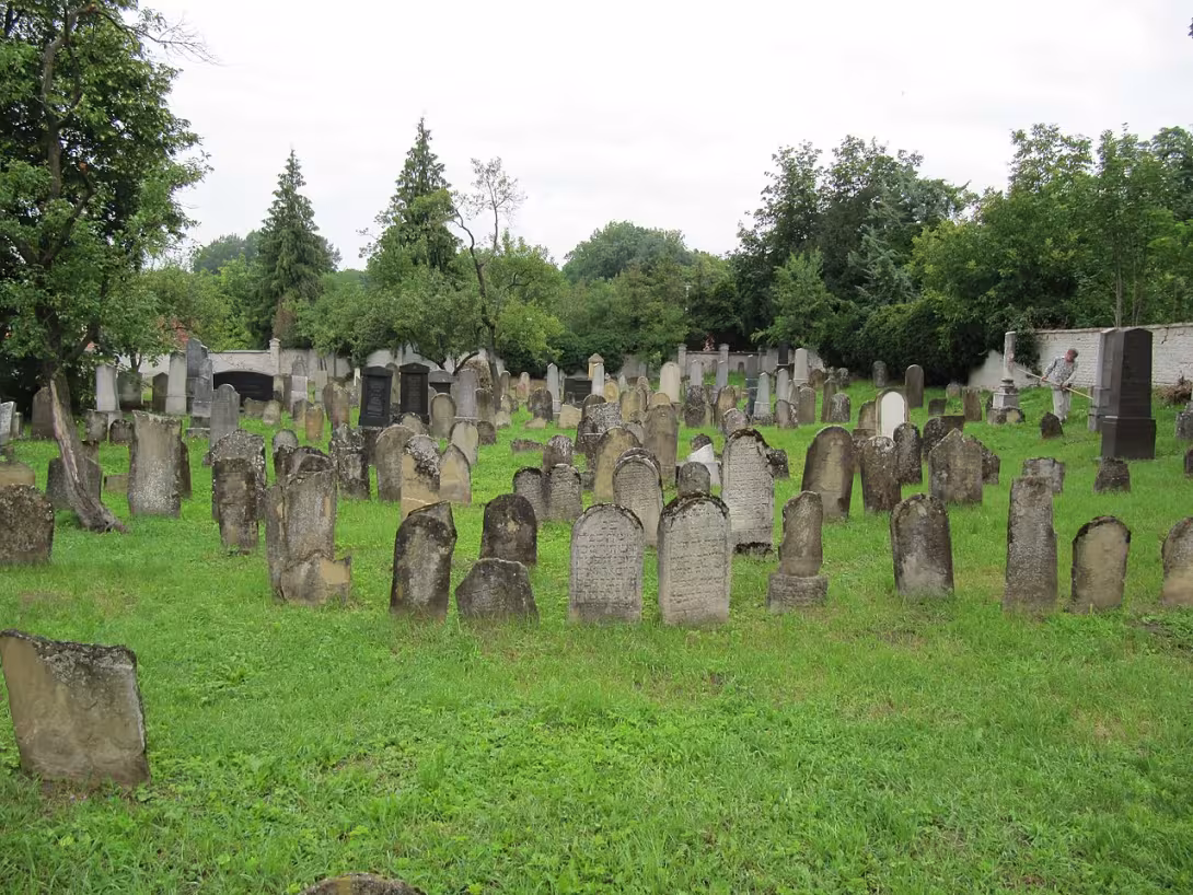 Today's view – Židovský hřbitov ve Strážnici