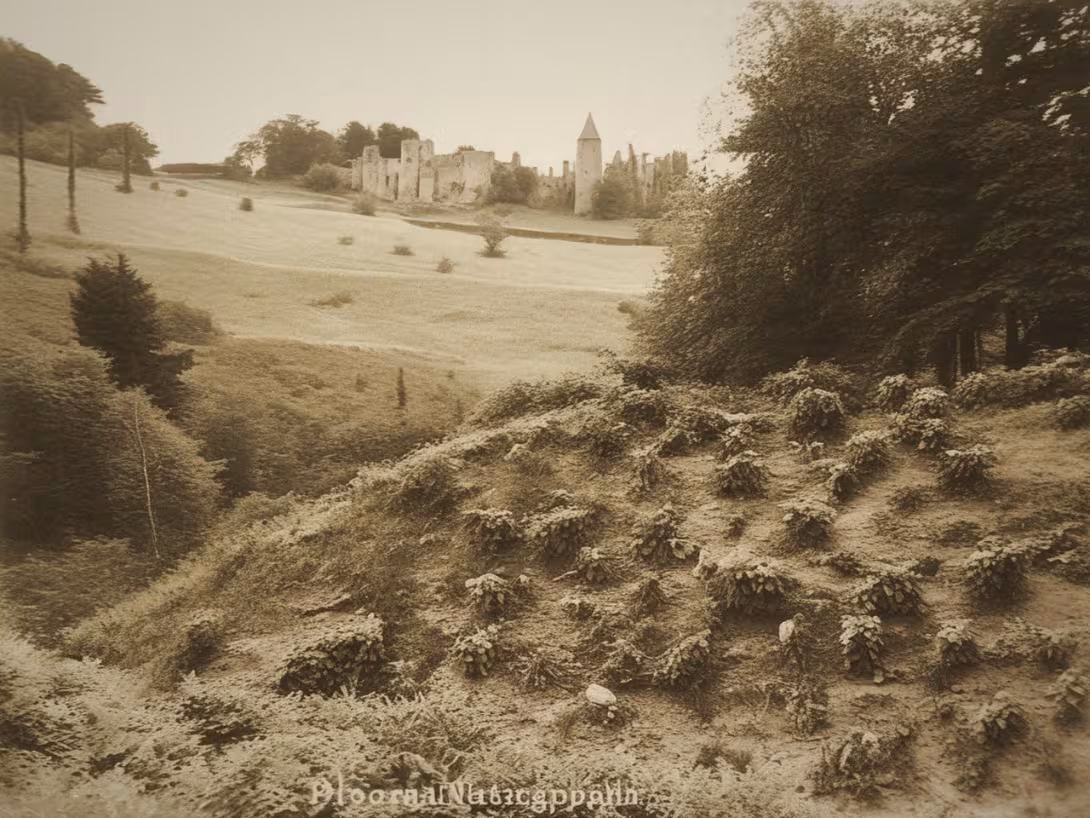 Historisches Erscheinungsbild – Boršov (hrad, okres Svitavy)