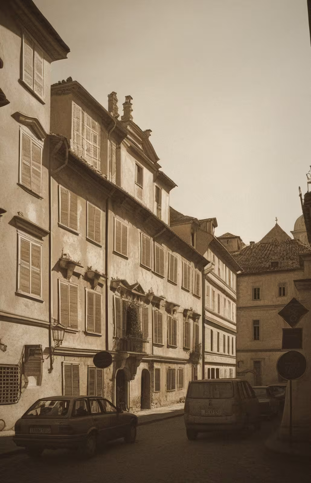 Wygląd historyczny – dům U Zlatého jelena (Malá Strana)