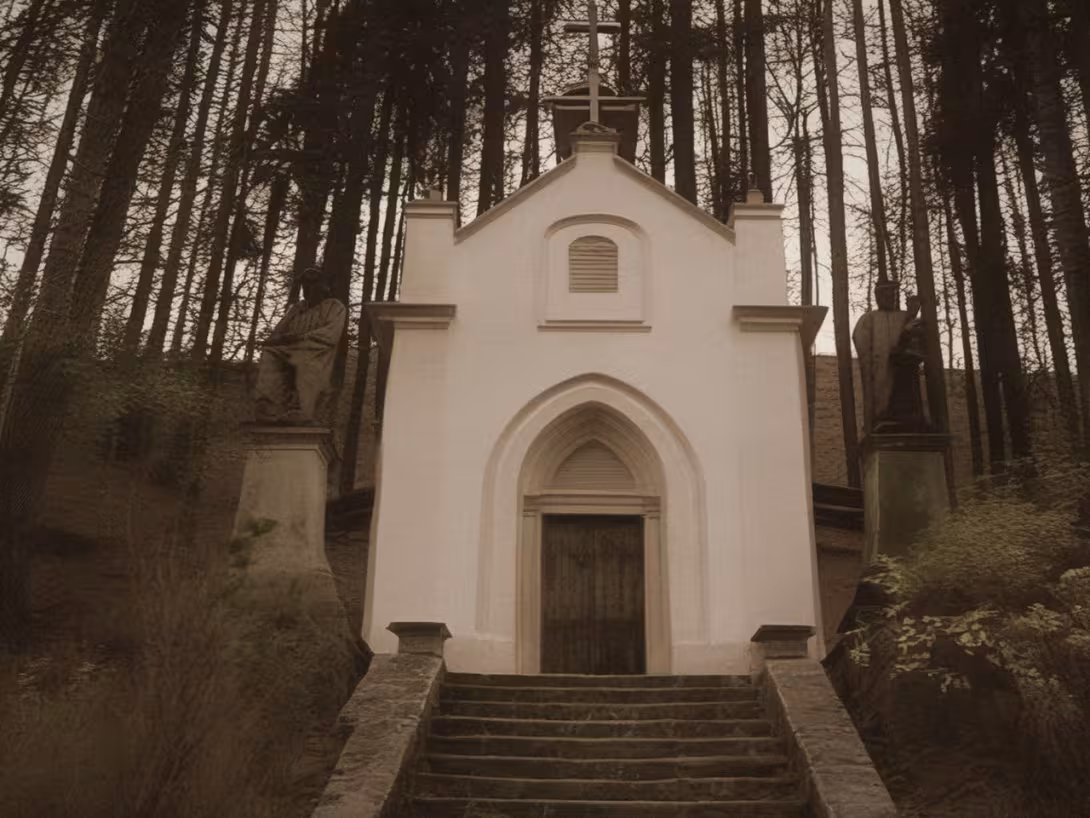 Historická podoba – kaple Panny Marie Lurdské (Suchý Důl)