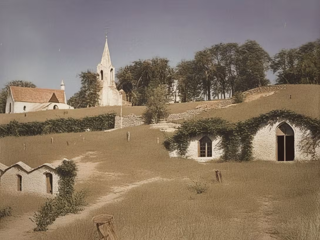 Wygląd historyczny – kostel svatého Jiljí (Vrbice)