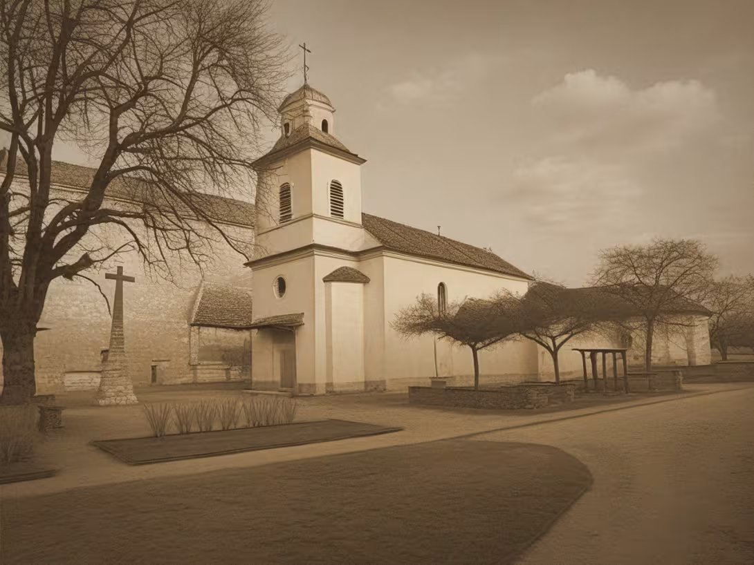 Historická podoba – kostel svatého Michaela archanděla (Otrokovice)