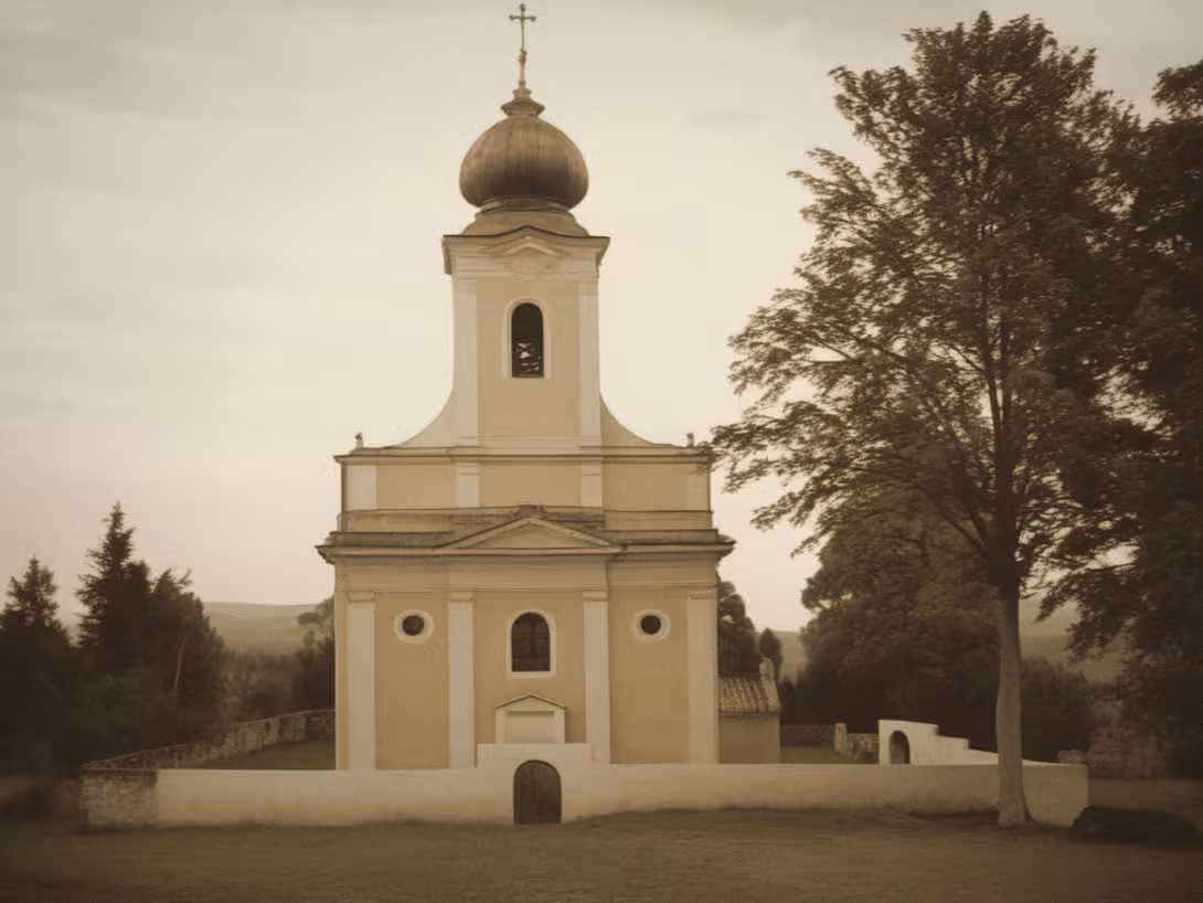 Historická podoba – kostel svatého Vojtěcha (Lštění)