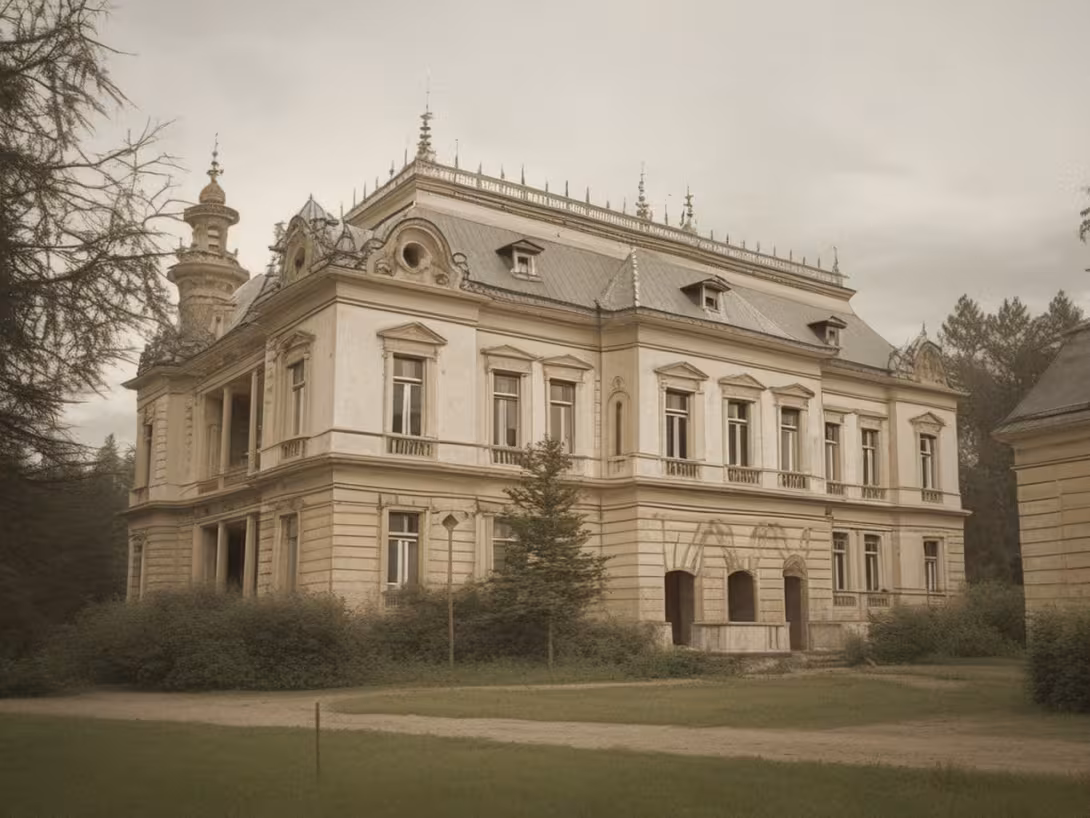 Historická podoba – Langerova vila (Předměstí)