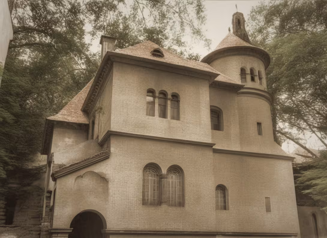 Historická podoba – Nová obřadní síň u Starého židovského hřbitova v Praze-Josefově