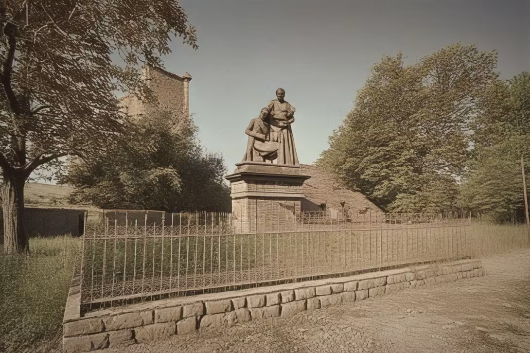Historická podoba – Pomník bratranců Veverkových