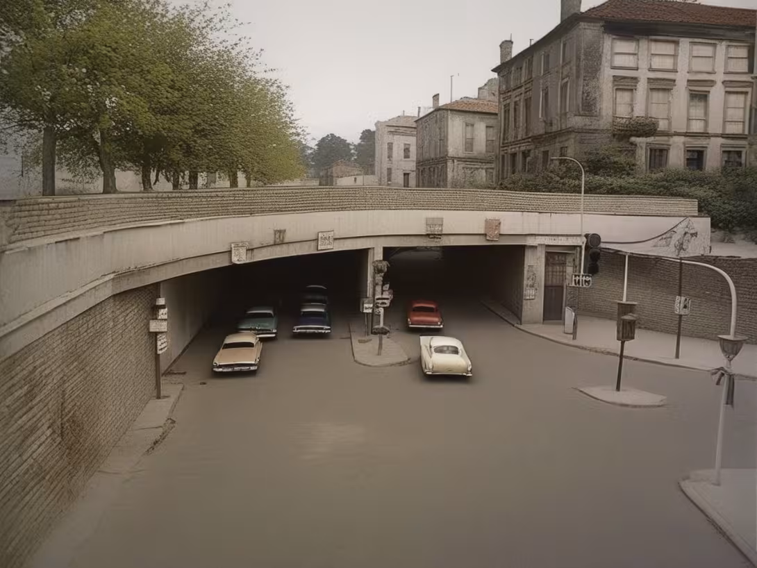 Historická podoba – Těšnovský tunel