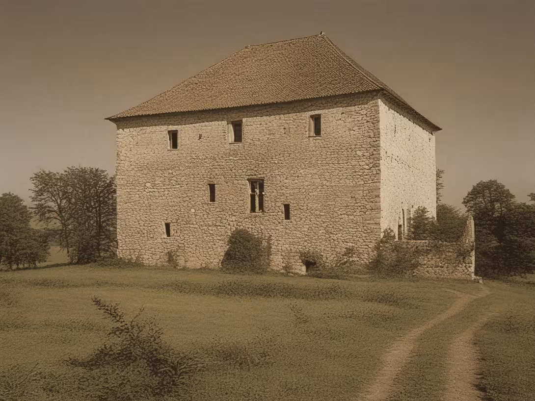 Historická podoba – tvrz Dráchov