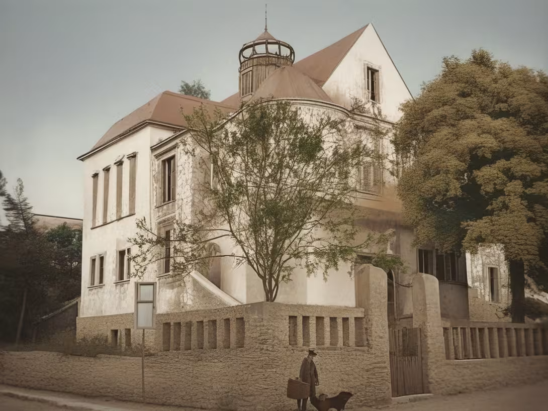 Historická podoba – vila Josefa Jägera