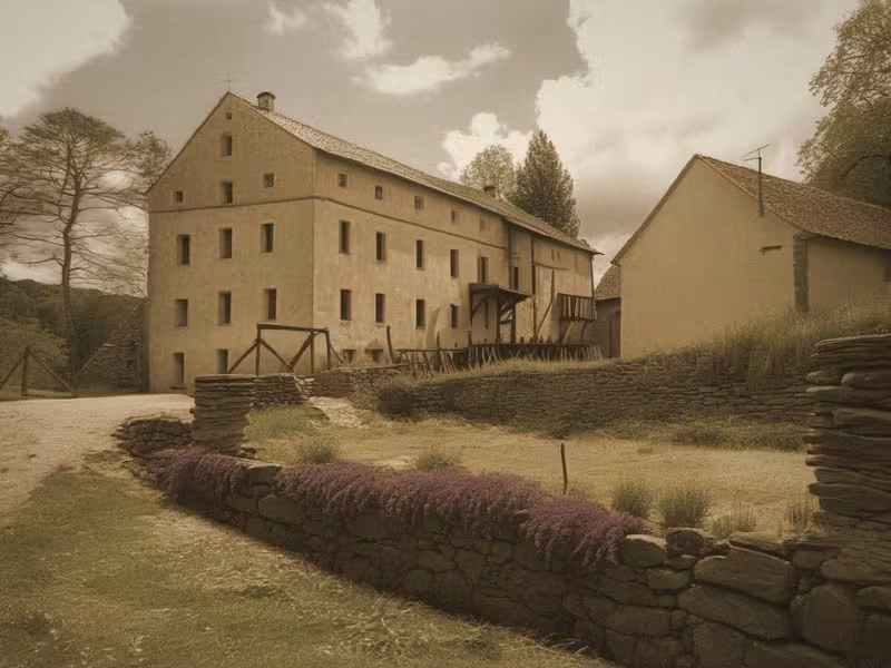Historická podoba – Vodní mlýn (Holubov)