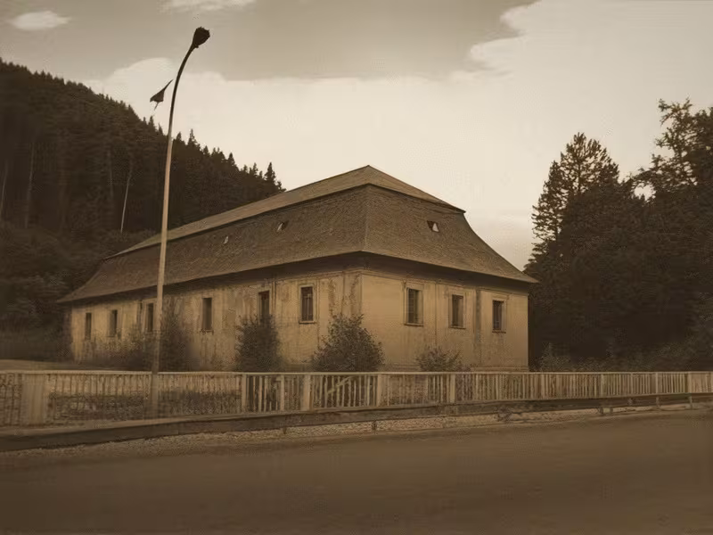 Historická podoba – zájezdní hostinec v Arnoštově