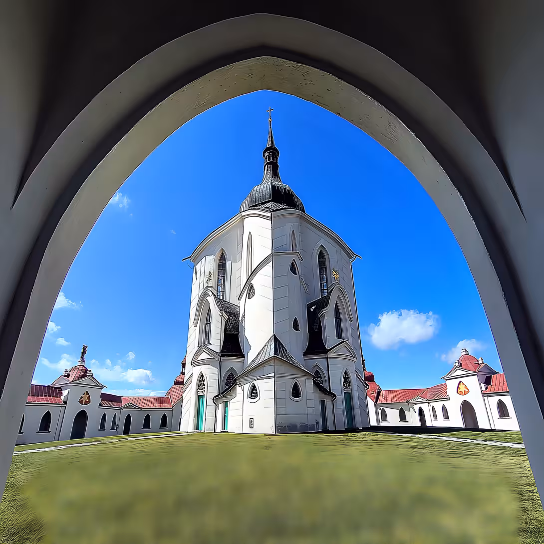 Poutní kostel svatého Jana Nepomuckého na Zelené hoře