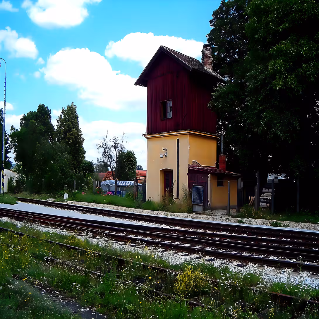 Drážní věžový vodojem