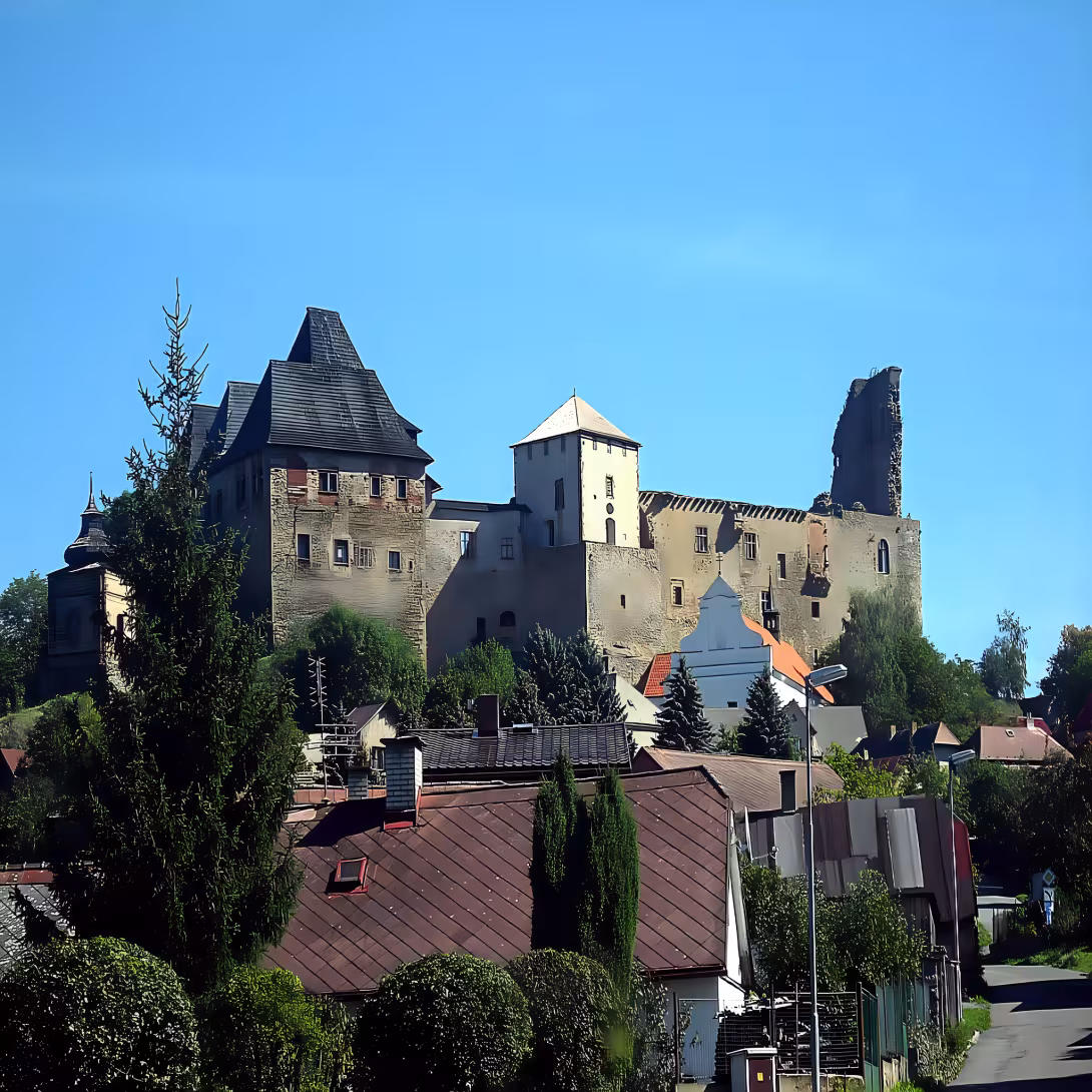 hrad Lipnice nad Sázavou