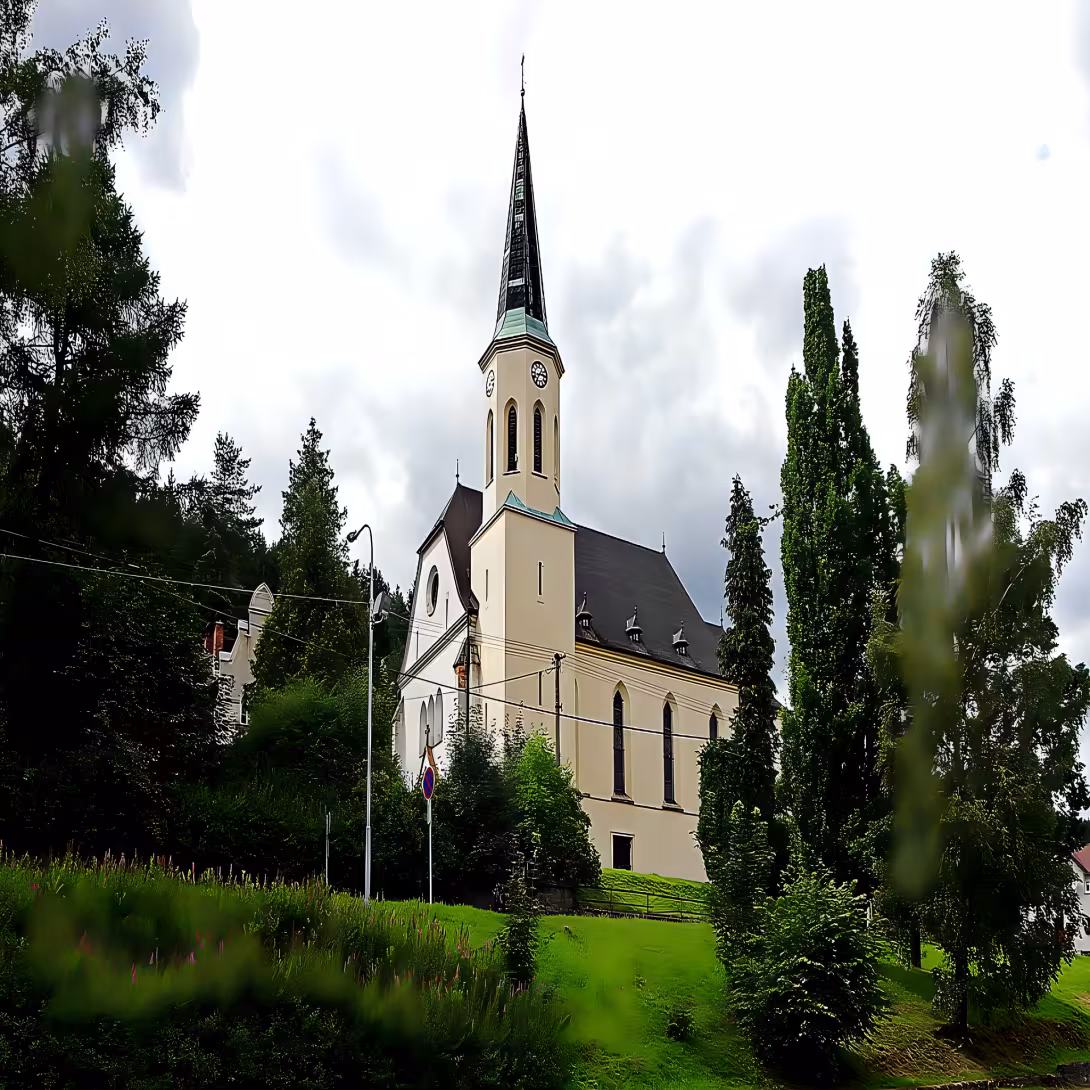 Kostel Nejsvětějšího Srdce Páně (Stříbrná)