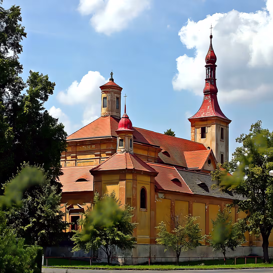 Kostel Panny Marie Bolestné v Mariánských Radčicích