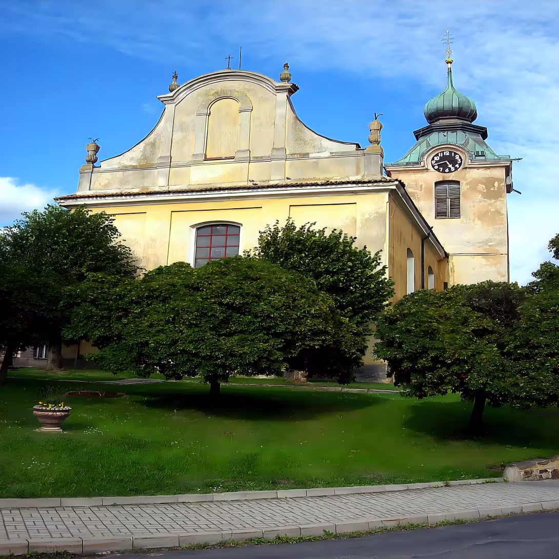 Kostel svatého Martina v Cerhovicích