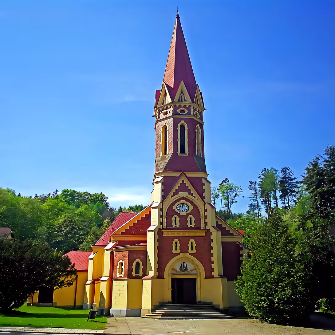 evangelický kostel v Trutnově