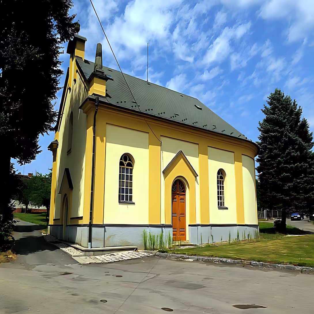 evangelický kostel ve Džbánově