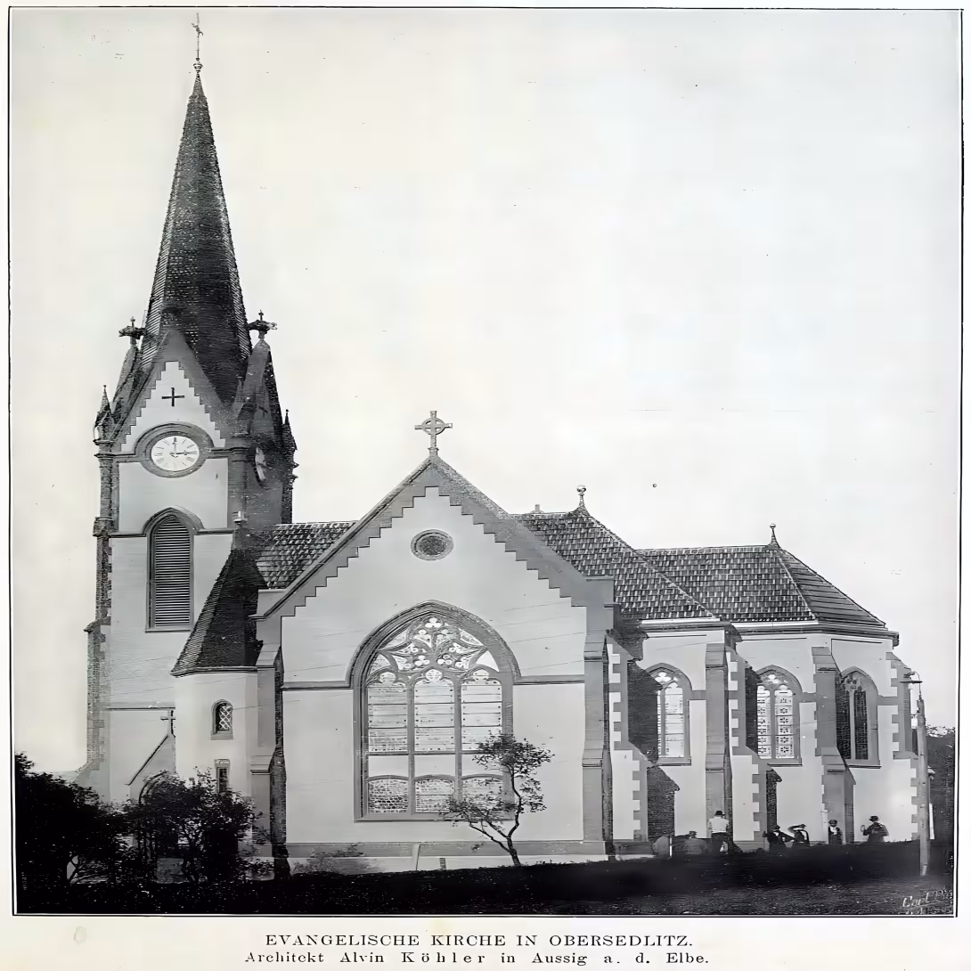 evangelický kostel ve Střekově