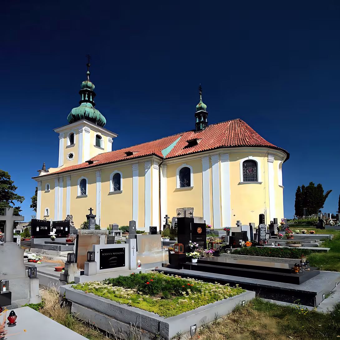 kostel Nanebevzetí Panny Marie Církvička